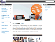 Tablet Screenshot of gasotech.sk